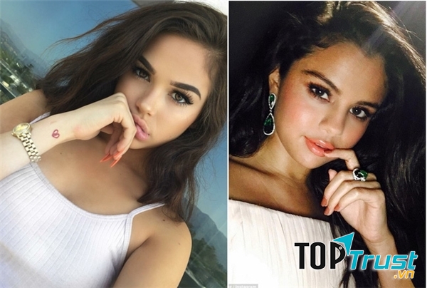 Bản sao của Selena Gomez được khen ngợi đẹp hơn bản chính