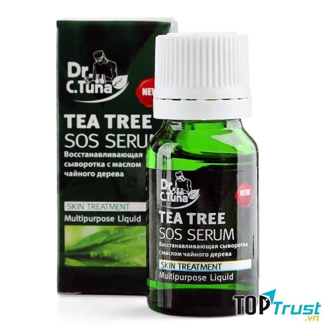Serum Trị Mụn Cấp Tốc Và Dưỡng Da Tea Tree Series Sos Serum Farmasi
