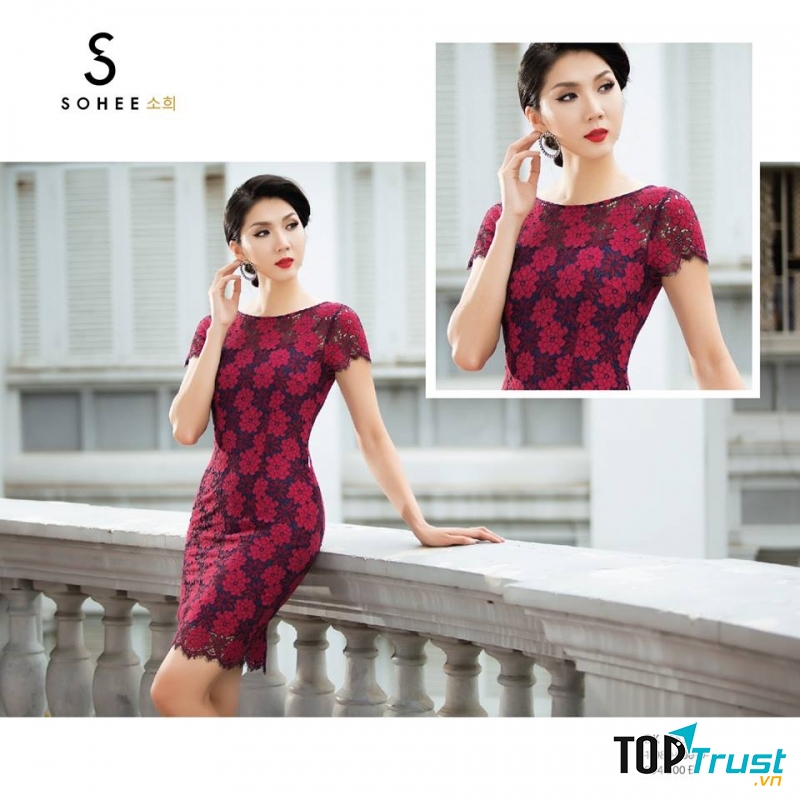 Đầm công sở phong cách Hàn Quốc tại Shop.