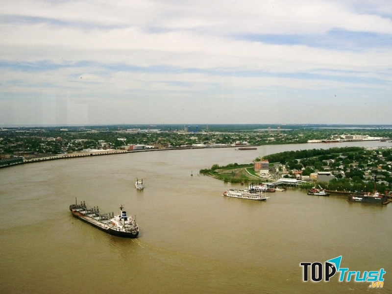 Sông Mississippi, Bắc Mỹ