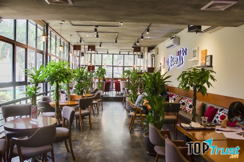 Không gian quán Sooda Café