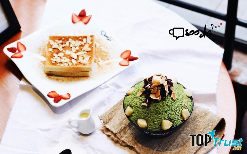 Bingsu tại Sooda Café