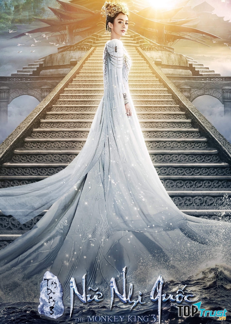 Triệu Lệ Dĩnh trong vai Nữ vương Nữ nhi quốc