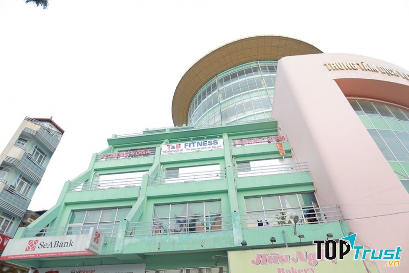 Phòng tập nằm ở tầng 4 TTTM Thanh Trì