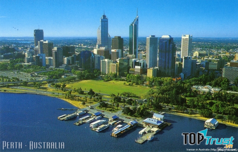 Thành phố Perth là một trong những điểm thu hút khách du lịch nổi tiếng của đất nước Australia