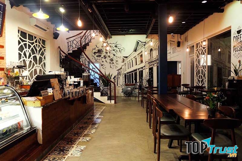 Không gian bên trong quán