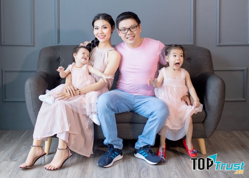 Ảnh gia đình đáng yêu được chụp bởi The Will Family