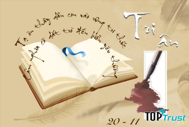 Một chữ là thầy, nửa chữ cũng là thầy