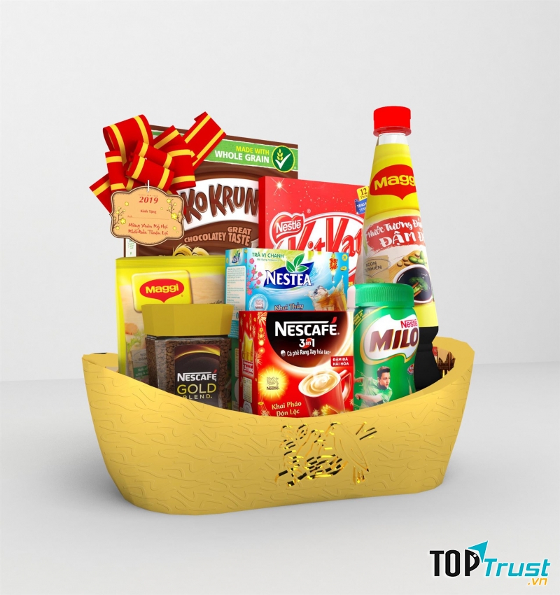 Thiết kế giỏ quà