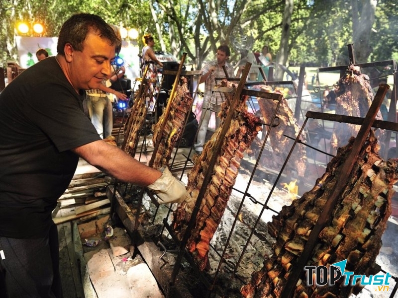 Thịt nướng ở Asado