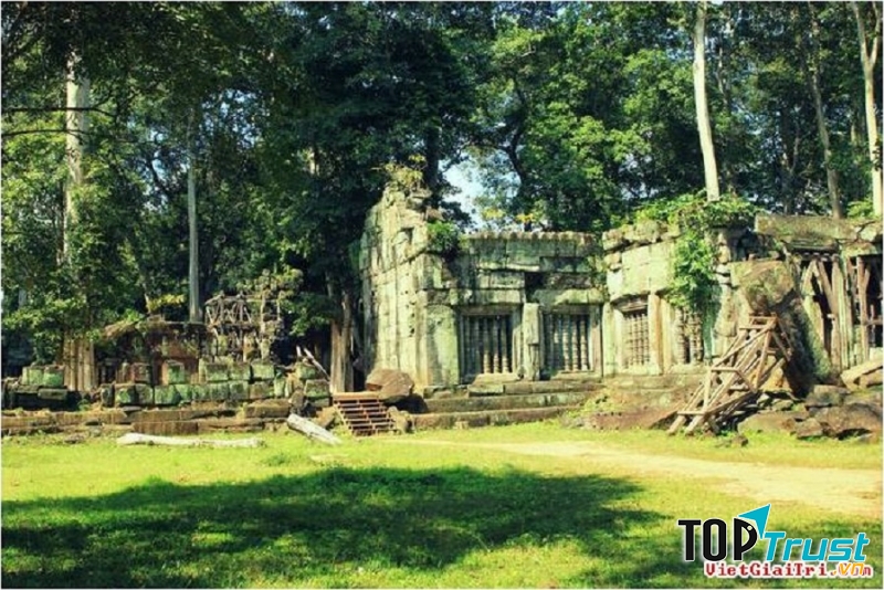 Cố đô Kor Ker ẩn mình trong rừng sâu