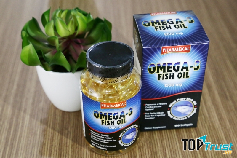 Thực Phẩm Chức Năng Viên Uống Pharmekal Omega 3 Fish Oil