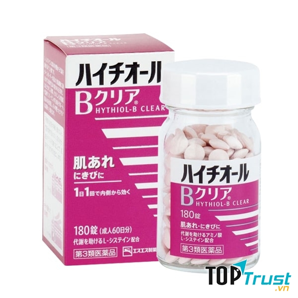 Viên uống trị mụn trứng cá Hythiol B