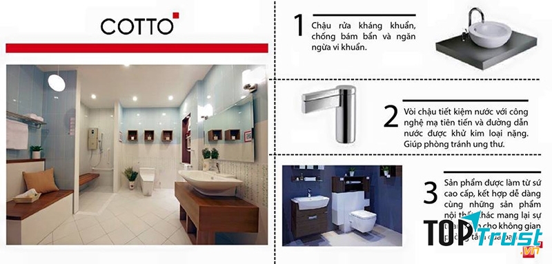 Thương hiệu thiết bị vệ sinh COTTO