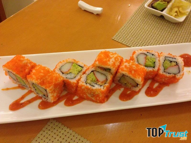 Sushi hấp dẫn