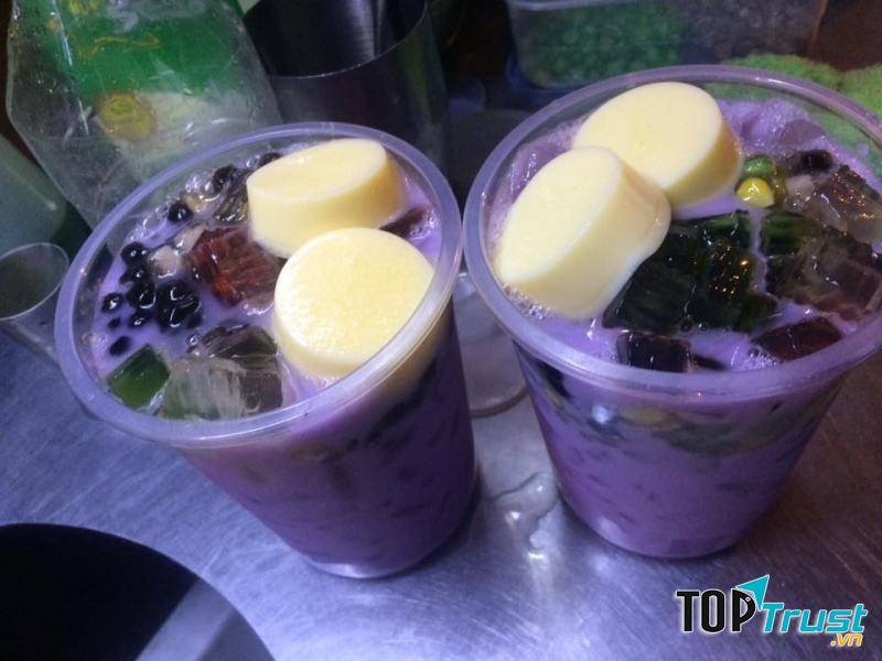 Trà sữa khoai môn