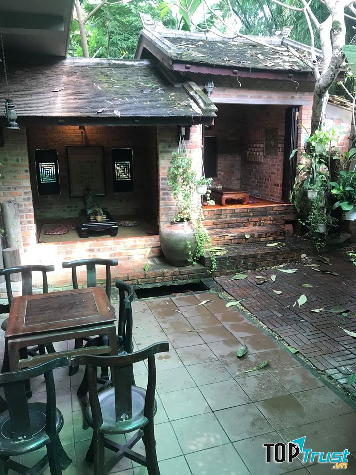 Không gian đơn sơ, mộc mạc của Trà thất