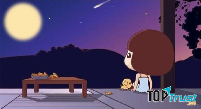 Ánh trăng đẹp cùng hơi sương mát dịu ru ngủ muôn loài.