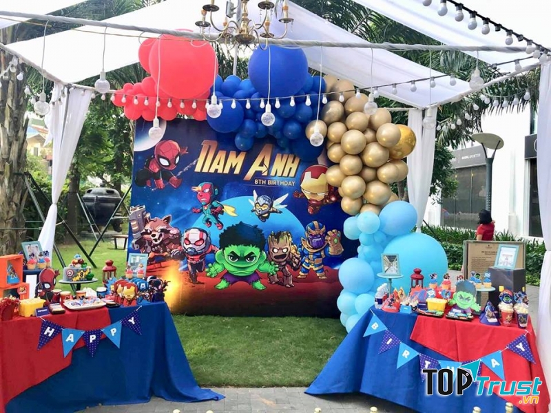 Trang trí sinh nhật Nha Trang - MAY Decor