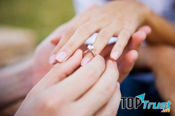 Trao nhẫn đính ước