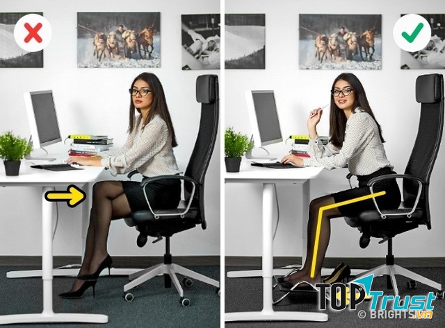 Tư thế để chân