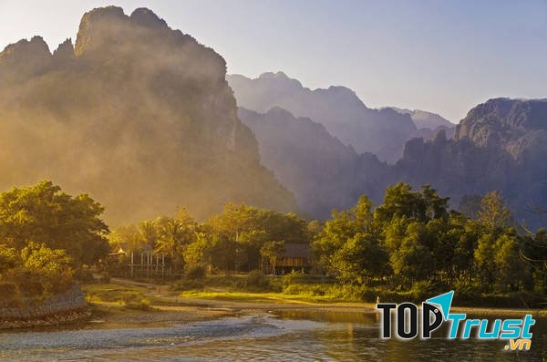 Thị trấn này đẹp như một giấc mơ.