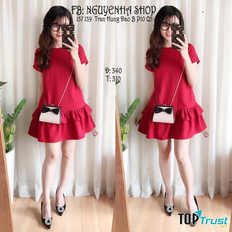 Luôn nổi bất giữa đám đông với váy xòe đuôi cá