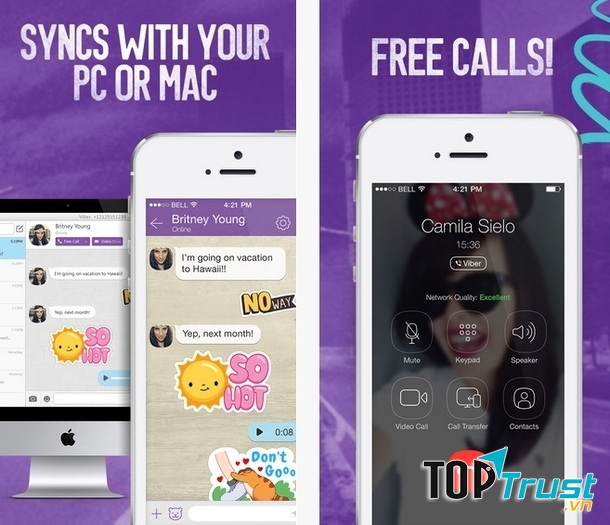 Ở Việt Nam thì Viber được sử dụng rất phổ biến và việc sử dụng tài khoản trên ứng dụng này thông qua số điện thoại