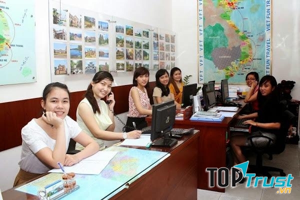 Nhân viên chuyên nghiệp của Viet Fun Travel