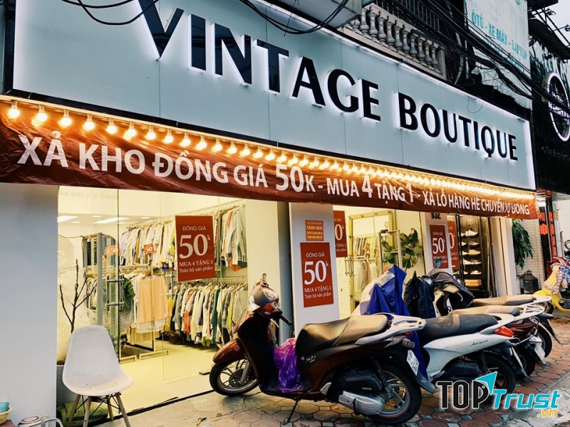 Với những cô nàng mê mẩn các món đồ Second-hand thì không còn xa lạ gì với Vintage Boutique