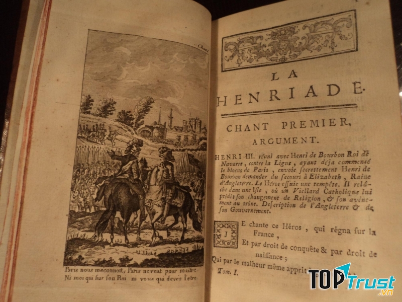 Tác phẩm La Henriade của Voltaire