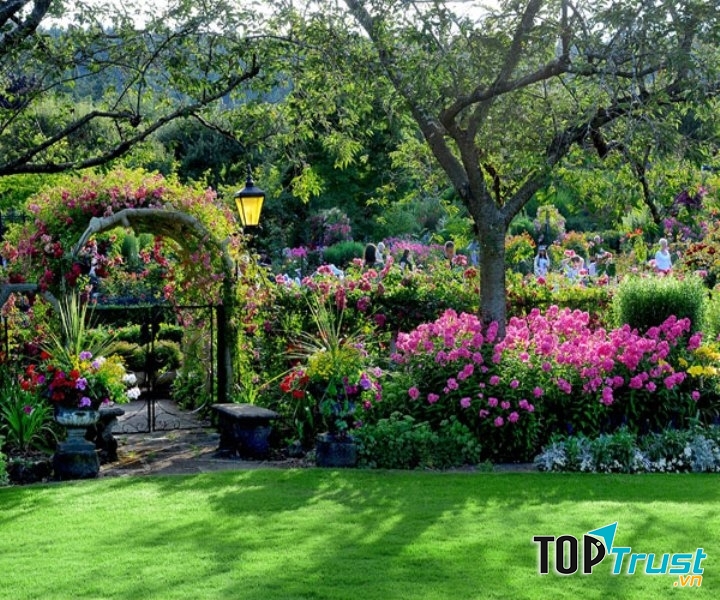 Vườn hoa Butchart, Canada