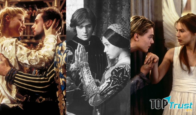 Chuyện tình nổi tiếng Romeo và Juliet trên màn ảnh
