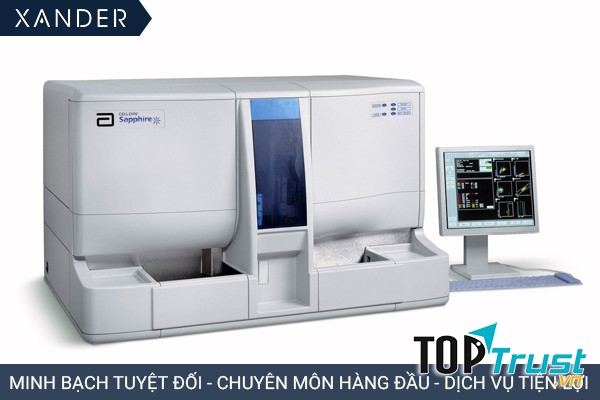 Máy xét nghiệm Abbott Sapphire phục vụ cho các xét nghiệm huyết học vượt trội với khả năng đếm chính xác, nhanh chóng và hoàn toàn tự động