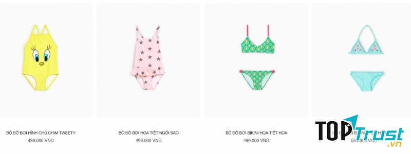 Đồ bơi cho bé gái