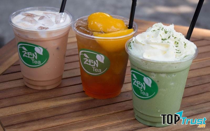 Zen Tea phục vụ nhiều loại trà khác nhau