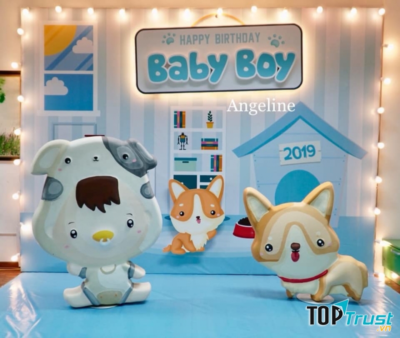 Bóng bay sinh nhật Mao Mao