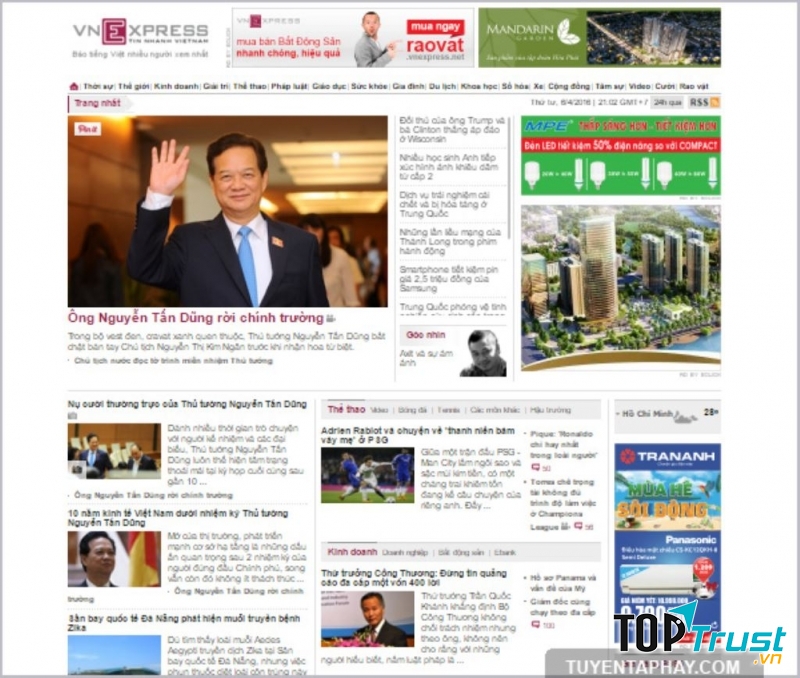 Trang chủ báo Vnexpress