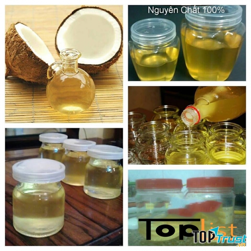 Dầu dừa dưỡng ẩm cho da