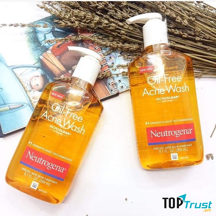 Sữa rửa mặt Neutrogena Oil Free Acne Wash