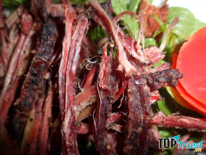 Thịt bò nguyên chất, không chất bảo quản