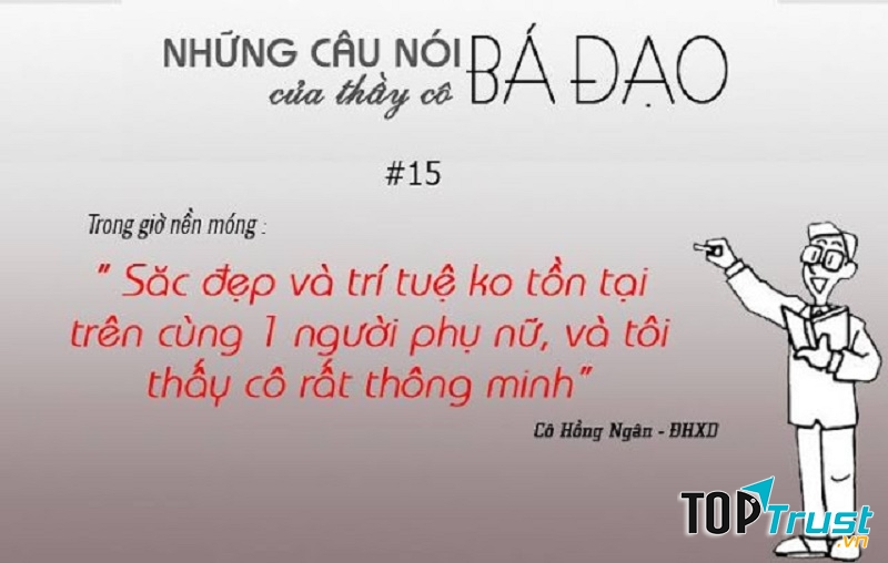 Cô có khái niệm mới về phụ nữ xinh đẹp và thông minh rồi