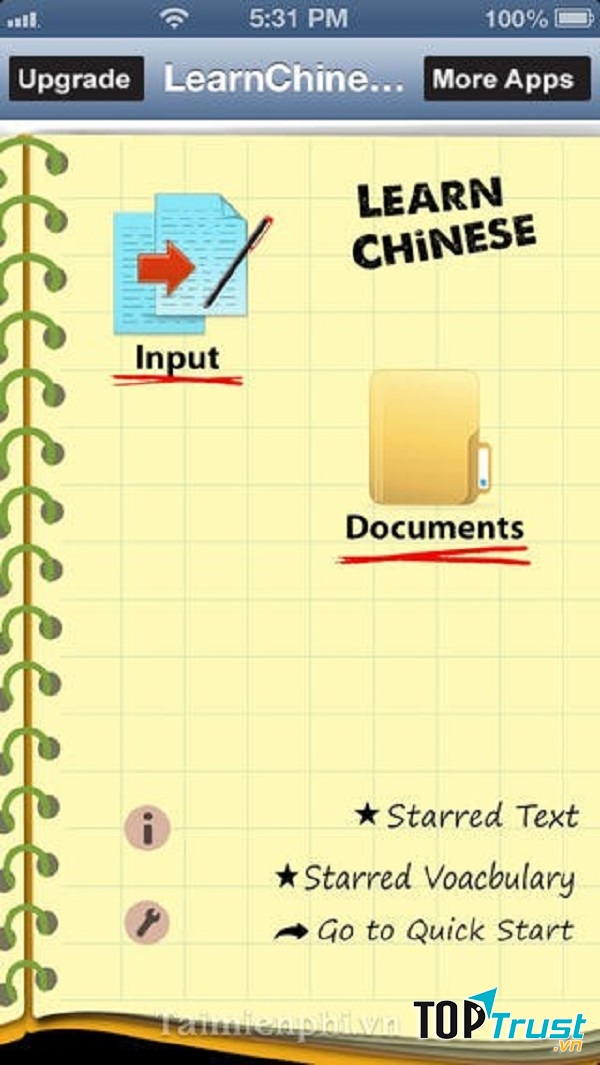 Ứng dụng LearnChinese Free for iOS