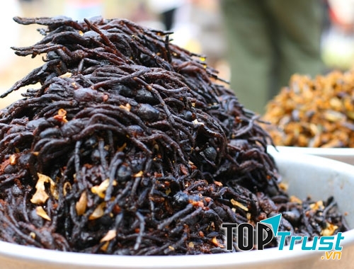 Nhện chiên - Campuchia