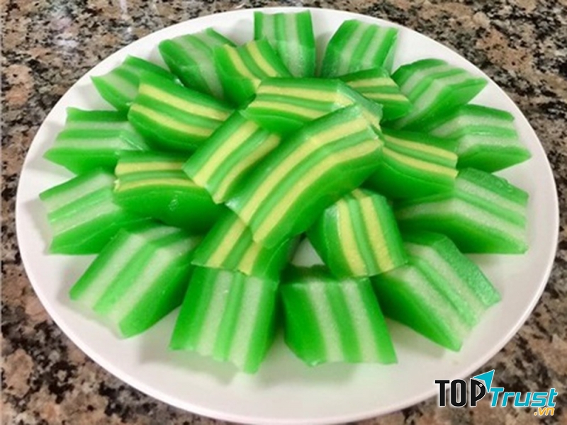 Bánh da lợn để lại ấn tượng sâu đậm trong lòng thực khách