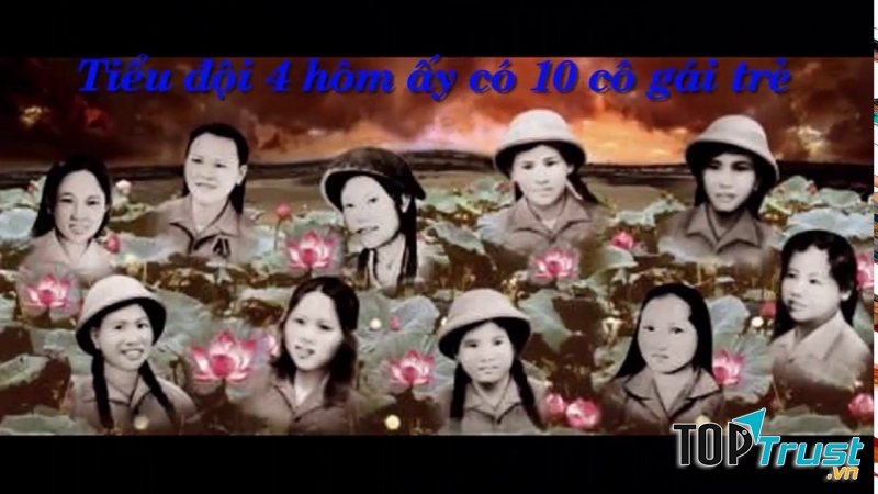 10 cô gái thanh niên xung phong - Ngã ba Đồng Lộc