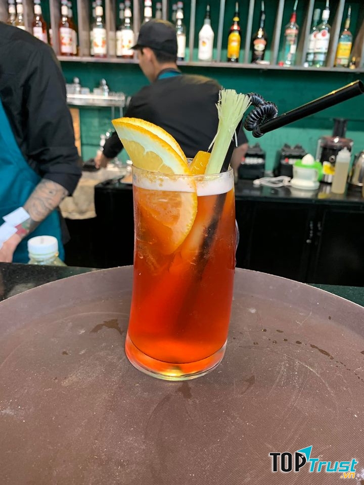 Trà đào cam sả tại 10-MARCH Tea & Coffee