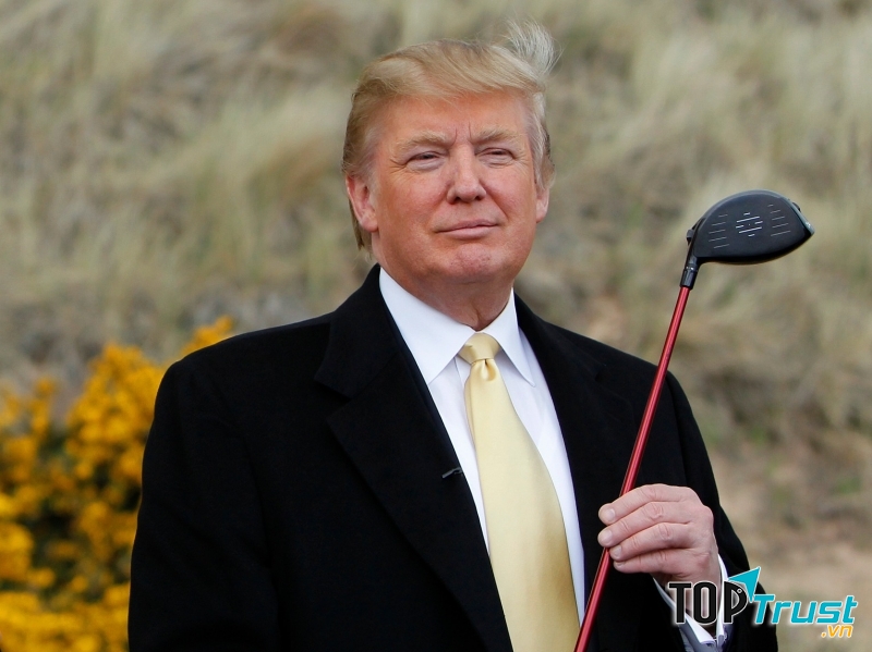 Chuỗi sân golf của ông Trump có giá trị vô cùng lớn