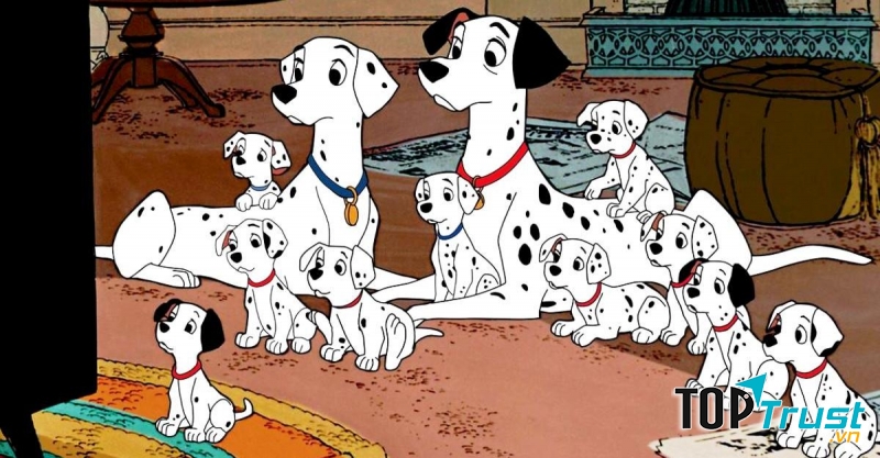 Bộ phim nói về những chú chó đốm dũng cảm và nói về tình mẫu tử thiêng liêng