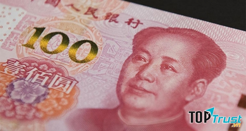 Tờ tiền in lỗi đường kẻ trên mặt Chủ tịch Trung Quốc Mao Trạch Đông (Ảnh Internet)